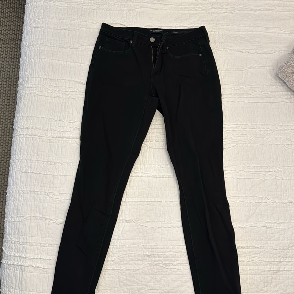 Banana Republic 28 curvy skinny black jean